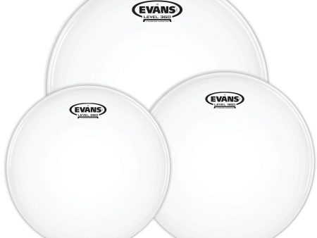 Evans G1 Coated Tom Pack Heads | 12 , 13 , 16  For Sale