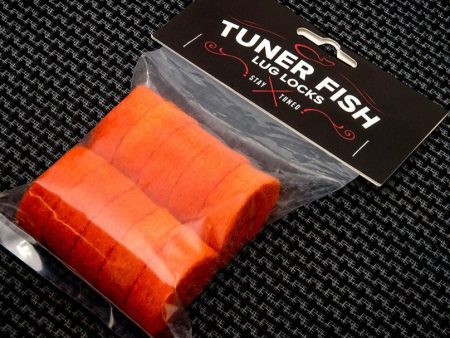 Tuner Fish Lug Locks Cymbal Felts 10pk, Orange Online Hot Sale