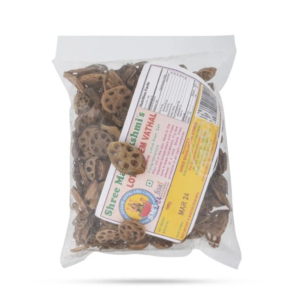 Lotus Stem Crisps (Thamarai Thandu Vathal) Sale