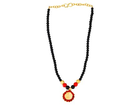 Mangal Sutra - 5 Inches | Mangala Sutra  Gold Polish Fancy Mangalsutra for Deity For Cheap