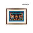 Pattachitra Painting Frame - 17 x 13 Inches | Puri Jagannath Hand Painted Frame  Patachitra Painting for Home Online Sale