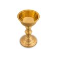 Kalanchi Diya - 8.5 x 5.25 Inches | Brass Lamp  Brass Deepam  Kalanjiam Diya for Pooja  1.510 Kgs Approx Hot on Sale