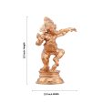 Dancing Ganesh Murti - 3.5 x 2.5 Inches | Panchaloha Statue  Ganpati Murti for Pooja  185 Gms Approx Online now