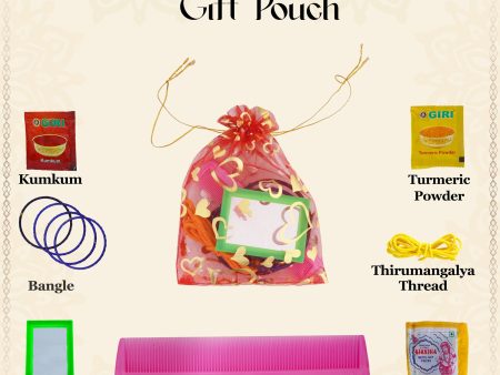 Giri Thamboolam Set - Pouch-bag | Sumangali Set  Thambulam Pack  Return Gift for Navratri Fashion