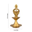 Om Vel Agal Vilakku - 5.5 x 3 Inches | Brass Lamp  Karthik Deep for Pooja  210 Gms Approx Online now