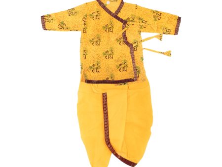 Bal Krishna Dress Set - Size 16 | Bal Krishna Costume  Bal Kanha Dress for Kids Online Hot Sale