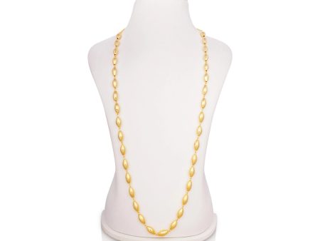 Beads Mala - 12 Inches | Gold Polish Jewellery  Beads Design Fancy Jewellery for Women Fashion