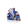 Resting Ganesh Murti - 1 Inch | Painted Vinayagar Statue  Aluminium Ganesha Statue for Pooja For Cheap