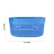 Kitchen Basket With Lid - 5 x 10 Inches | Oval Shape Storage Basket  Plastic Basket  Filo Basket for Home Cheap