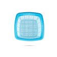 Kitchen Basket - 3.5 x 8.5 Inches | Plastic Basket  Fruits Basket  Square Shape Storage Basket for Home Online now