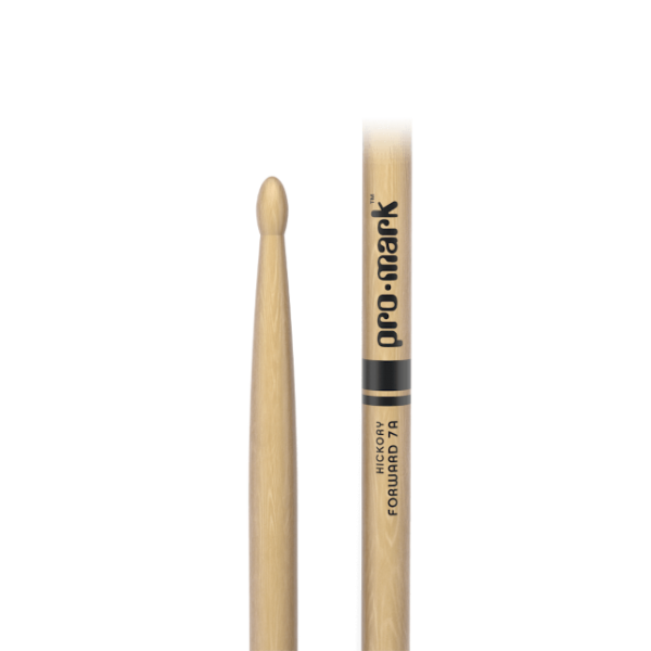 Promark Classic Forward 7A Hickory Drumstick, Oval Wood Tip For Sale