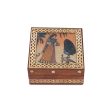 Jewellery Box - 1.5 x 3 Inches | Sheesham Gem Stone Storage Box  Wooden Box for Home Cheap