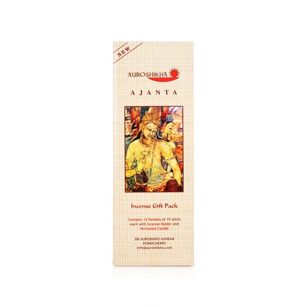 Auroshikha Ajanta Incense Sticks Gift Pack | 12 Packets Of 10 Sticks  Agarbathi  Agarbatti for Pooja Discount