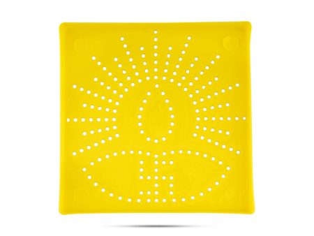 Kolam Stencil - 3 x 3 Inches | Square Shape Rangoli Plate  Plastic Kolam Stencil for Pooja Room Decor  10 Gms Hot on Sale