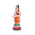 Durga Clay Golu Bommai - 12 x 4 Inches | Giri Golu Doll  Navaratri Golu Bomma Gombe Bommai For Discount