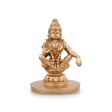 Ayyappan Statue - 2.5 x 1.75 Inches | Resin Statue  Ayyappa Idol  Ayyappan Vigraham for Pooja Online Sale