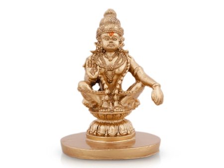 Ayyappan Statue - 2.5 x 1.75 Inches | Resin Statue  Ayyappa Idol  Ayyappan Vigraham for Pooja Online Sale