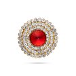 Stone Pottu - 1.25 Inches | Stone Tilak  Stone Bindi  Stone Jewellery for Deity Decor  Assorted Colour For Cheap