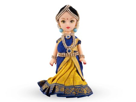 Decorated Doll Plastic Golu Bommai - 7 x 3 Inches | Giri Golu Doll  Navaratri Golu Bomma  Gombe  Bommai Online Sale