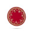 Pooja Thali Cover - 5 Inches | Embroidery Design Puja Thali Cover  Thali Cover for Pooja Online Sale