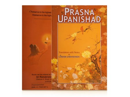 Prasna Upanishad - English | by Swami Sarvananda  Upanishad Book For Cheap