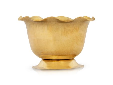 Chandan Cup With Base - 2 x 2.5 Inches | Brass Cup  Chandan Bowl  Brass Bowl for Pooja  30 Gms Approx Sale