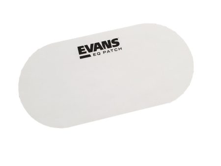 Evans EQ Double Pedal Patch, Clear Plastic Online