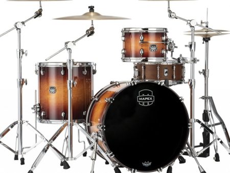 Mapex 2020 Saturn Evolution Drum Kit Shell Pack | 4pc 22  - Exotic Sunburst For Cheap