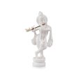 Krishna Murti - 6 x 2.5 Inches | Resin Statue  Standing Krishna Statue  Krishna Idol for Pooja For Cheap