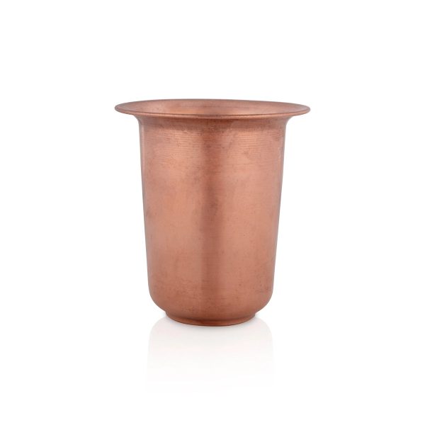 Coffee Tumbler - 3.5 x 3 Inches | Copper Tumbler  Brass Cup for Home  80 Gms Approx For Discount