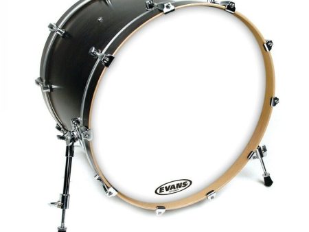 Evans EQ3 Reso Smooth White Bass Drum Head | 22  Fashion