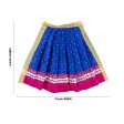 Amman Pavadai - 4 x 7 Inches | Golden Border Lehenga Patka  Devi Vastra  Mata Dress for Deity  Assorted Colour For Sale