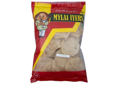 Mylai Iyers Green Chilly Vadam - 200 Gms | Green Chilli Vathal  Fryums  Papad Supply