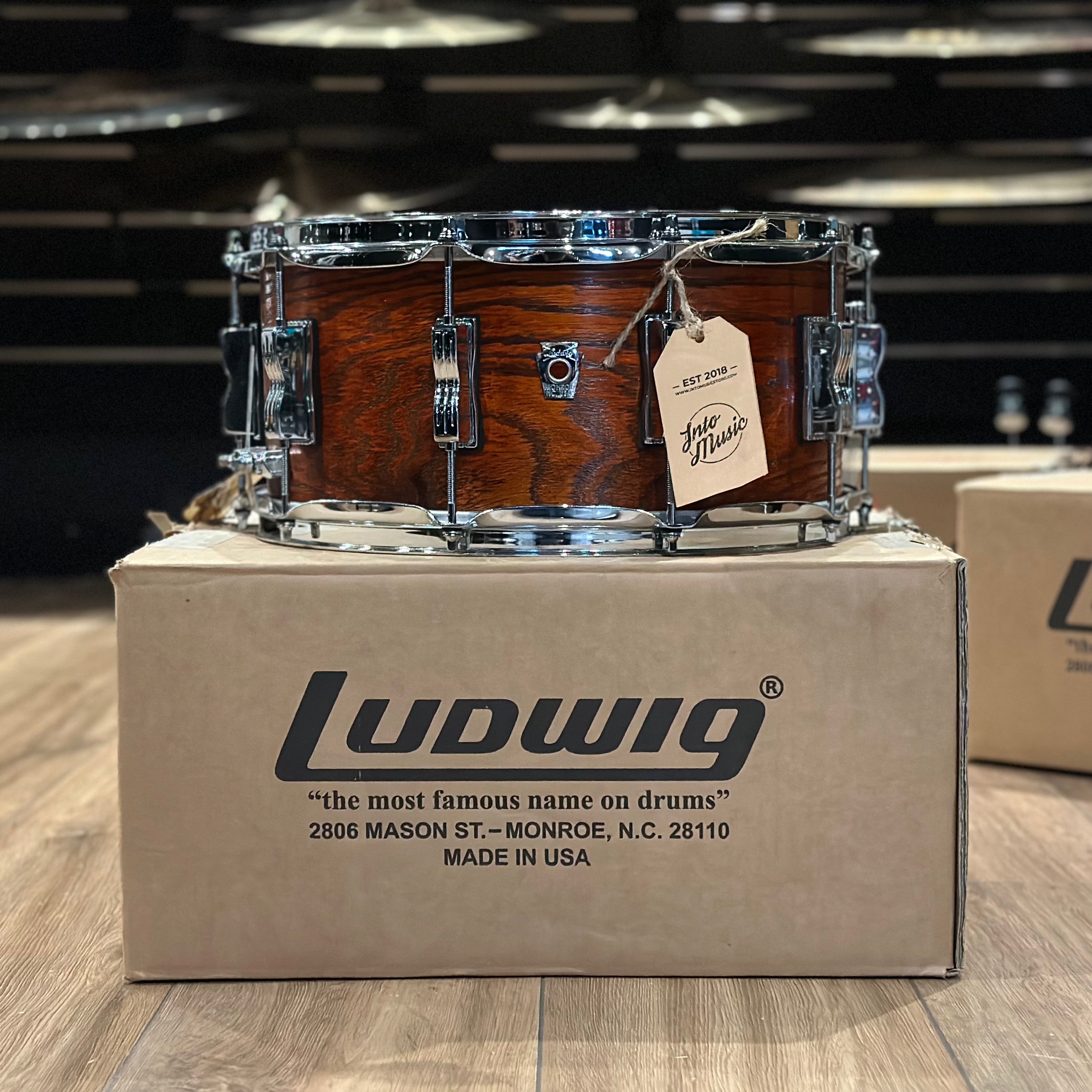 Ludwig Classic Oak Tennessee Whiskey 14x6.5  Snare Drum Discount