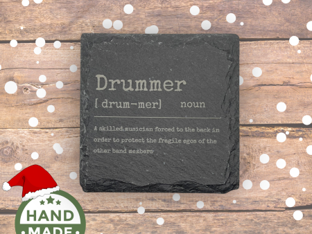 Slate  Drummer  Coaster Online