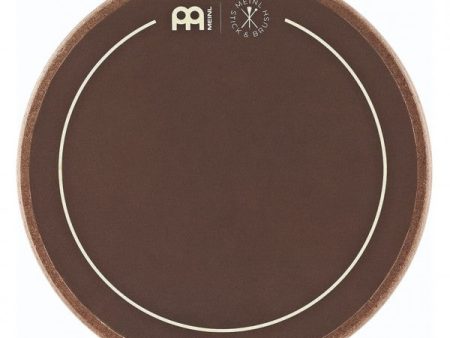 Meinl 12  Practice Pad Stick & Brush Discount