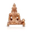 Anjaneya Statue Sitting On Chowki - 3.5 x 2.5 Inches | Panchaloha Statue  Hanuman Statue for Pooja  335 Gms Cheap