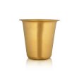 Coffee Dabara Set - 3 x 4 Inches | Brass Mat Polish Davara Tumbler Set  Davara Set for Home  200 Gms Approx Online Sale