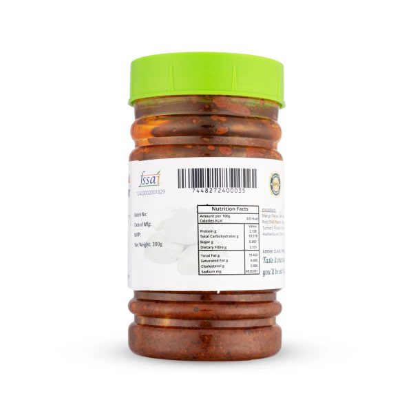 Mango Pickle - 200 Gms | Mango Achaar  Traditional Taste Mango Achar Online Hot Sale