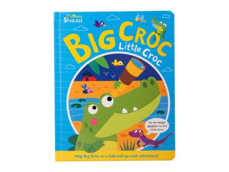 Magic Spyglass - Big Croc Little Croc - English | Childrens Activity Book  Educational Book Fashion