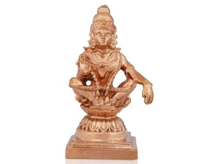 Ayyappan Statue - 3 x 1.5 Inches | Panchaloha Statue  Ayyappa Idol  Ayyappan Vigraham for Pooja  170 Gms Online Hot Sale