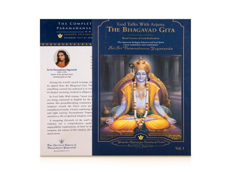 God Talks With Arjuna The Bhagavad Gita - 2 Volumes Set - English | by Sri Sri Paramahansa Yogananda For Sale