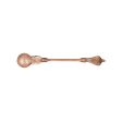 Achmani - 7 x 4 Inches | Nagam Handle Uddharani  Copper Achmani  Pali Spoon for Pooja  100 Gms Approx For Discount