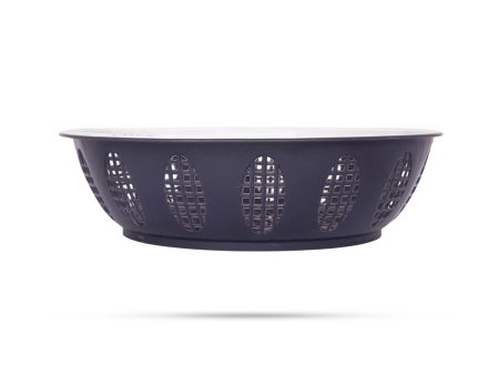 Kitchen Basket - 3 x 12 Inches | Plastic Basket  Round Shape Storage Basket for Home Supply