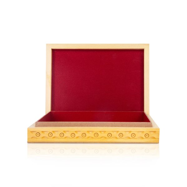 Wooden Jewellery Box - 7 x 5 Inches | Trinket Box  Storage Box  Gem Stone Box for Women Online Sale