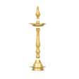 5 Face Kerala Vilakku - 16 x 5 Inches | Brass Kerala Kuthu Vilakku  Kerala Lamp for Pooja  780 Gms Approx Fashion