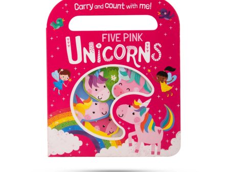 Carry And Count With Me - Five Pink Unicorns - English | by Katie Button  Board Game Book Hot on Sale