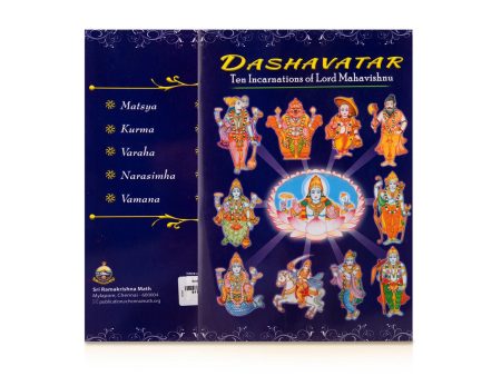 Dashavatar - Ten Incarnations Of Lord Mahavishnu - English | Childrens Book  Story Book Discount