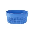 Kitchen Basket With Lid - 5 x 10 Inches | Oval Shape Storage Basket  Plastic Basket  Filo Basket for Home Cheap