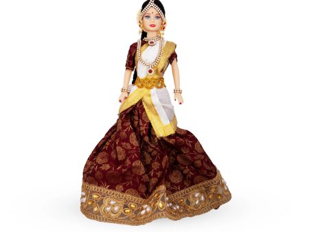 Decorated Doll Plastic Golu Bommai - 7 x 3 Inches | Giri Golu Doll  Navaratri Golu Bomma  Gombe  Bommai For Discount